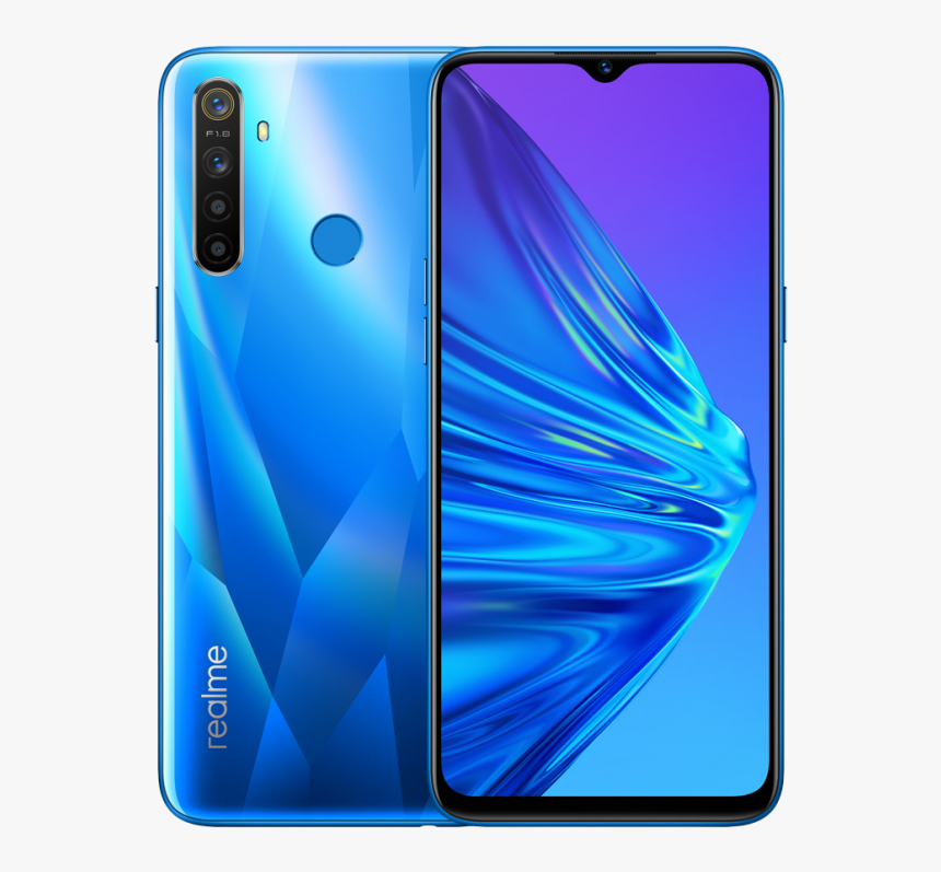 Realme 5 Pro Crystal Blue, HD Png Download, Free Download