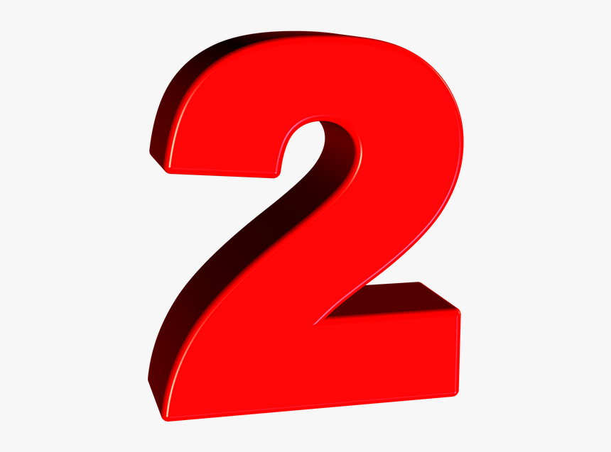 Two, Number, 2, Digit, Font, HD Png Download, Free Download