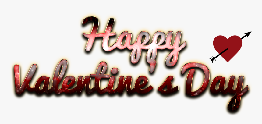 Happy Valentines Day Word, HD Png Download, Free Download