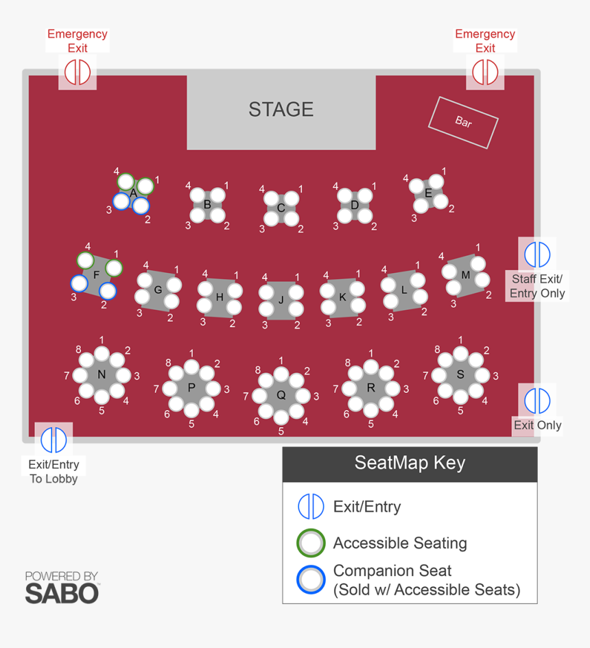 Sunset Playhouse Seating Chart, HD Png Download, Free Download