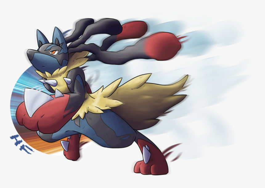 “mega Lucario Source ” , Png Download, Transparent Png, Free Download