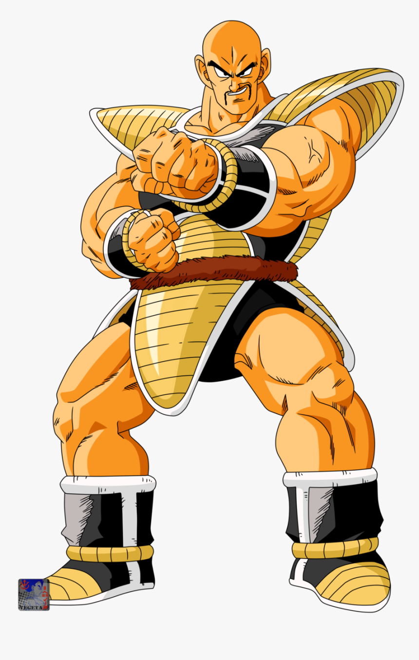 Nappa Lineart50 Color By Prinzvegeta-d5hw1ak, HD Png Download, Free Download