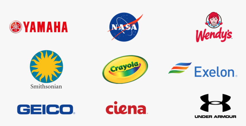 Yamaha, Nasa, Wendy"s, Smithsonian, Crayola, Exelon,, HD Png Download, Free Download