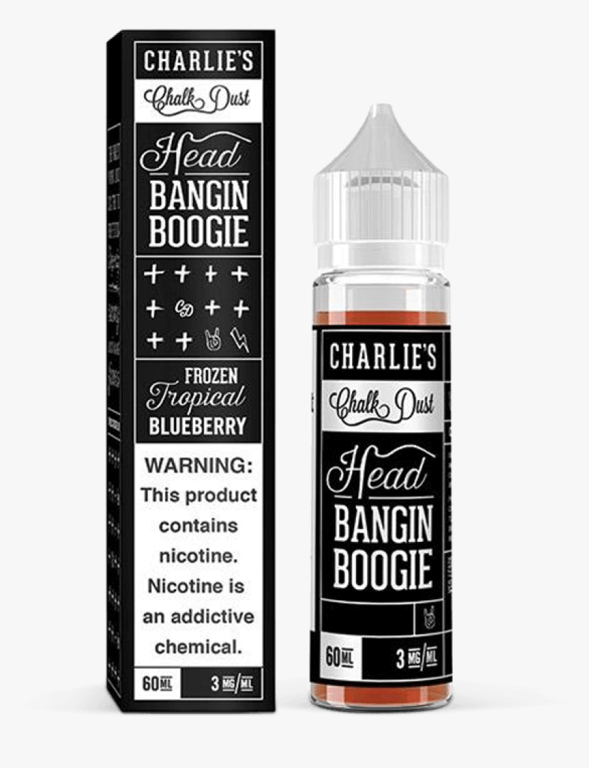 Charlies Chalk Dust Head Bangin Boogie 60ml, HD Png Download, Free Download