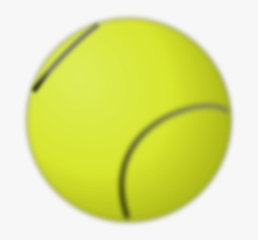 Tennis, Ball, Sports, Blurred, Fuzzy, Yellow, HD Png Download, Free Download