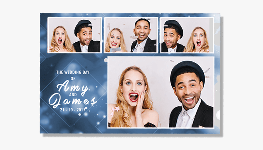 Blurred Lights Photobooth Template, HD Png Download, Free Download