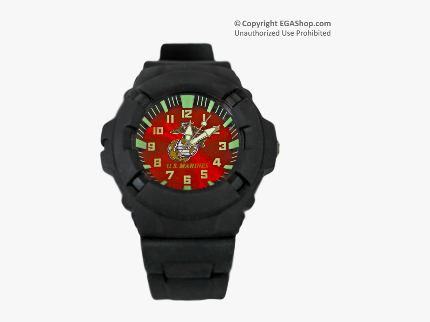 Watch , W/ Marines On Red Face, HD Png Download, Free Download