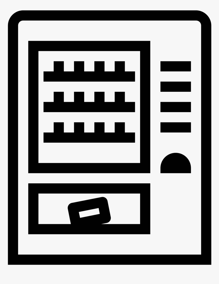 Vending Machine Icon, HD Png Download, Free Download