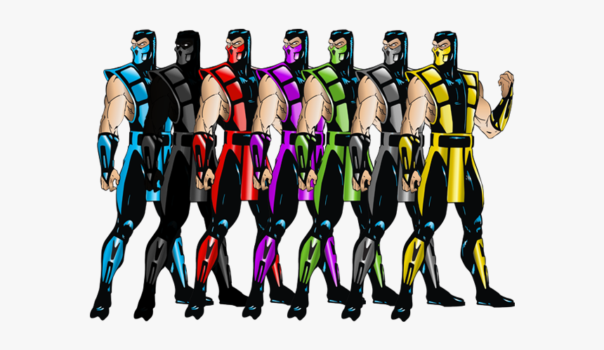 Drawn Ninja Scorpion, HD Png Download, Free Download