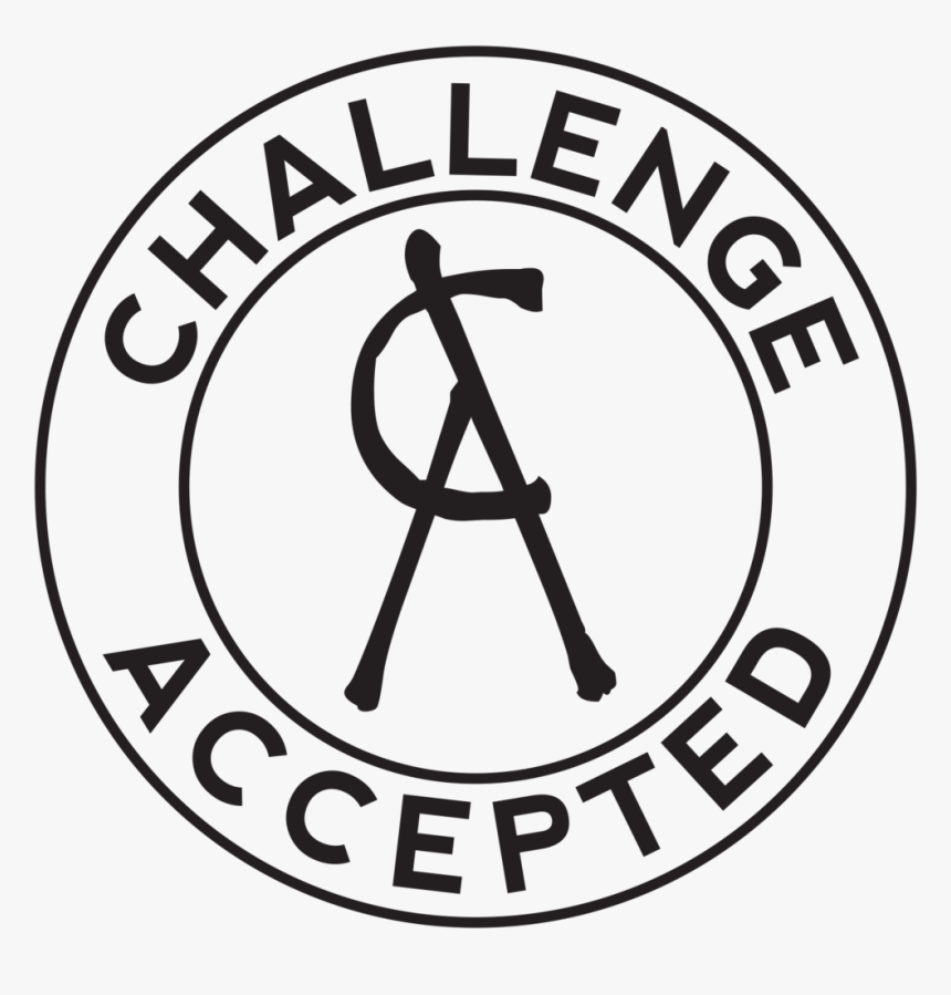 Challenge Accepted Logo V1, HD Png Download, Free Download