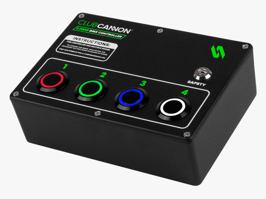 4 Zone Dmx Cryo Co2 Jet Controller, HD Png Download, Free Download