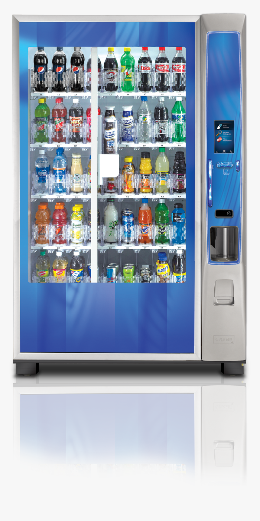 Crane Media Bevmax Vending Machine, HD Png Download, Free Download