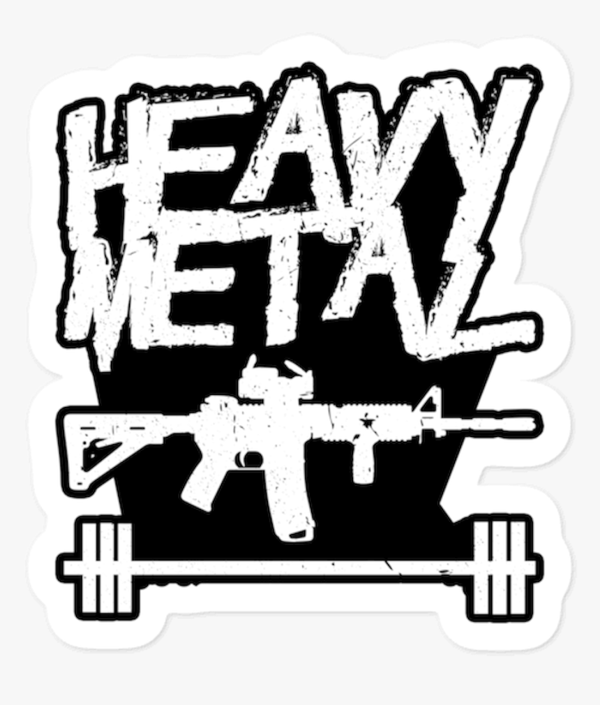 Heavy Metal Sticker, HD Png Download, Free Download