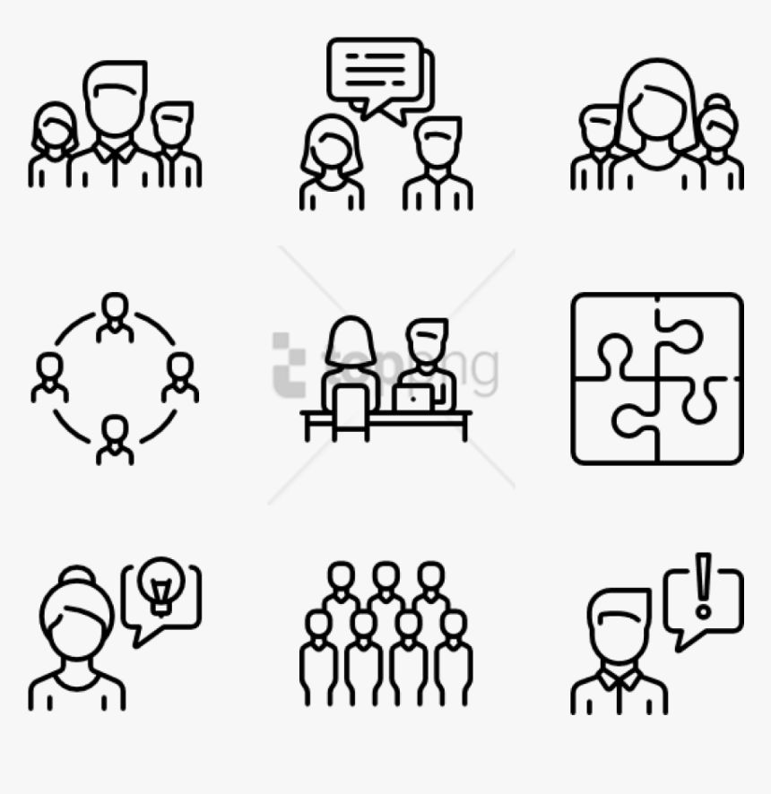 Transparent Teamwork Clipart Png, Png Download, Free Download