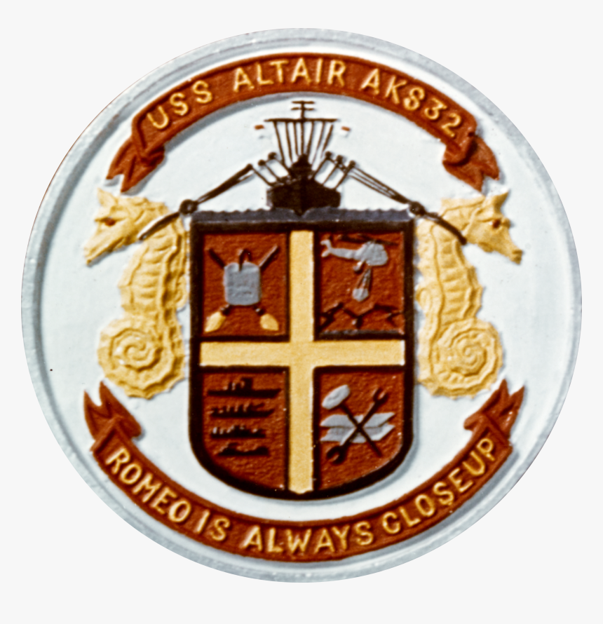 Uss Altair Insignia, 1962 (nh 85799 Kn), HD Png Download, Free Download