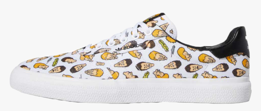 Adidas 3mc Vulc Beavis And Butthead White, HD Png Download, Free Download