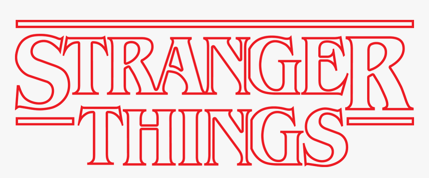 Stranger Things Title Png, Transparent Png, Free Download