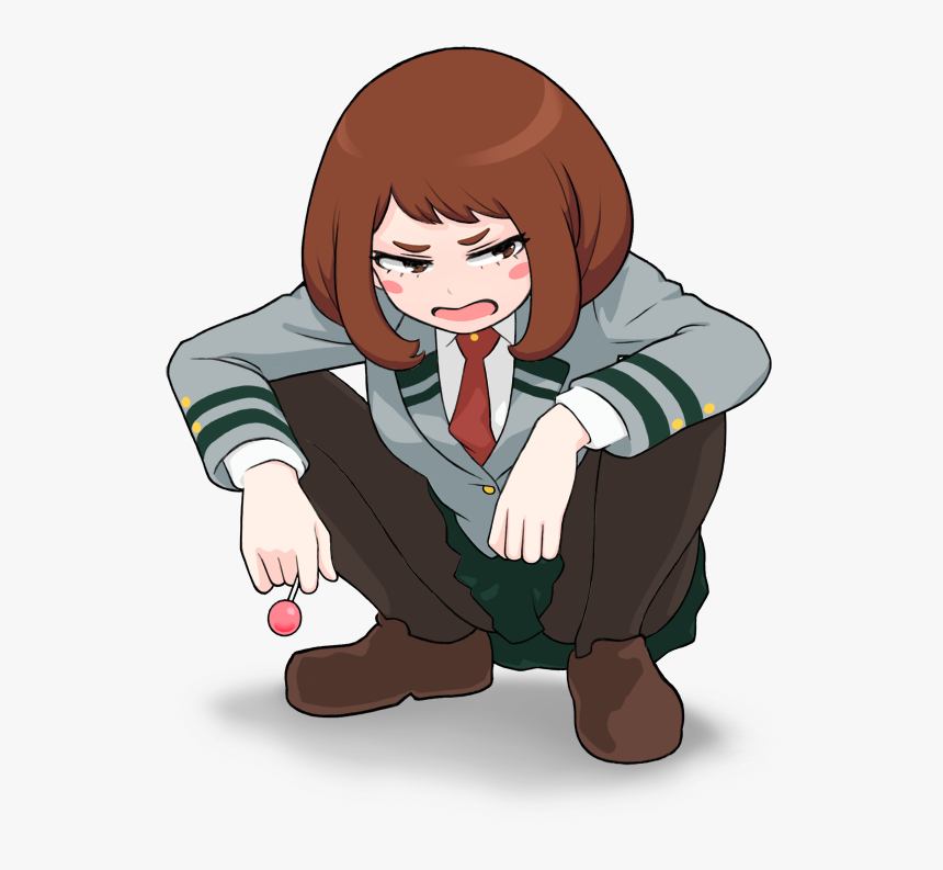 Uraraka Ochako Drawn By Shpo, HD Png Download, Free Download