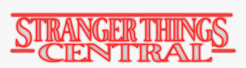 Stranger Things Title Png, Transparent Png, Free Download