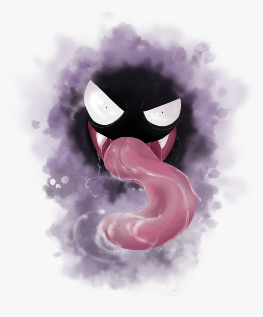 Gastly Used Lick By Thefredricus, HD Png Download, Free Download