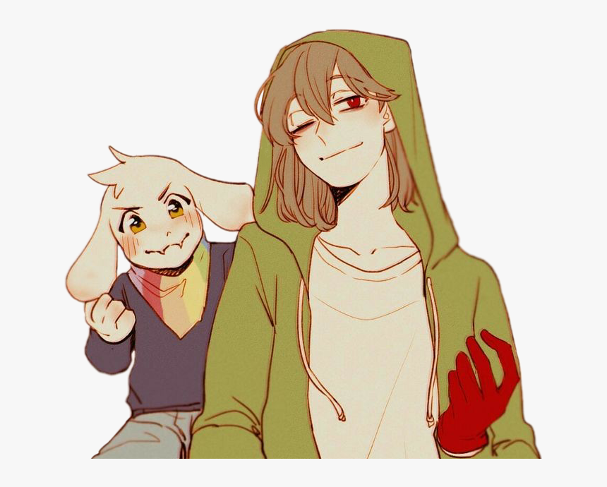 #undertale #au #alternativeuniverse #chara #asriel, HD Png Download, Free Download