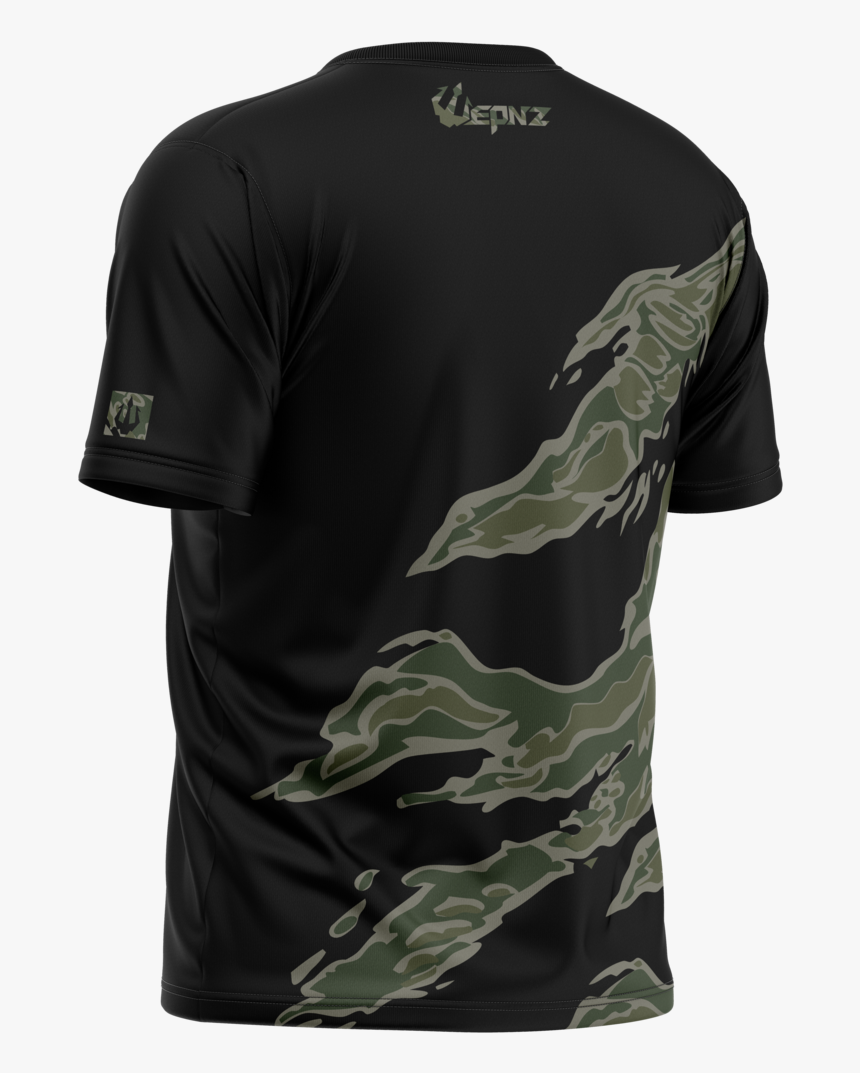 Wepnz Tiger Stripe Tech Shirt, HD Png Download, Free Download