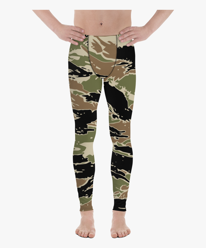 Men"s Tiger Stripe Camo Leggings, HD Png Download, Free Download