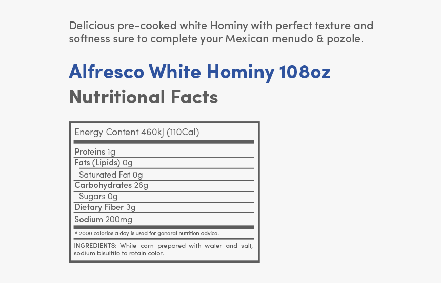 White Hominy, HD Png Download, Free Download