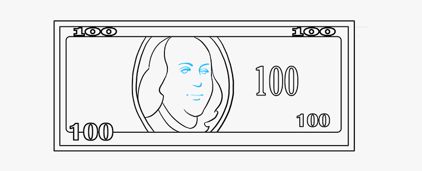 How To Draw A Dollar Bill, HD Png Download, Free Download