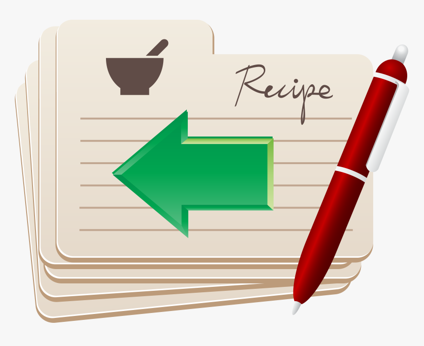 Recipe Card Png, Transparent Png, Free Download