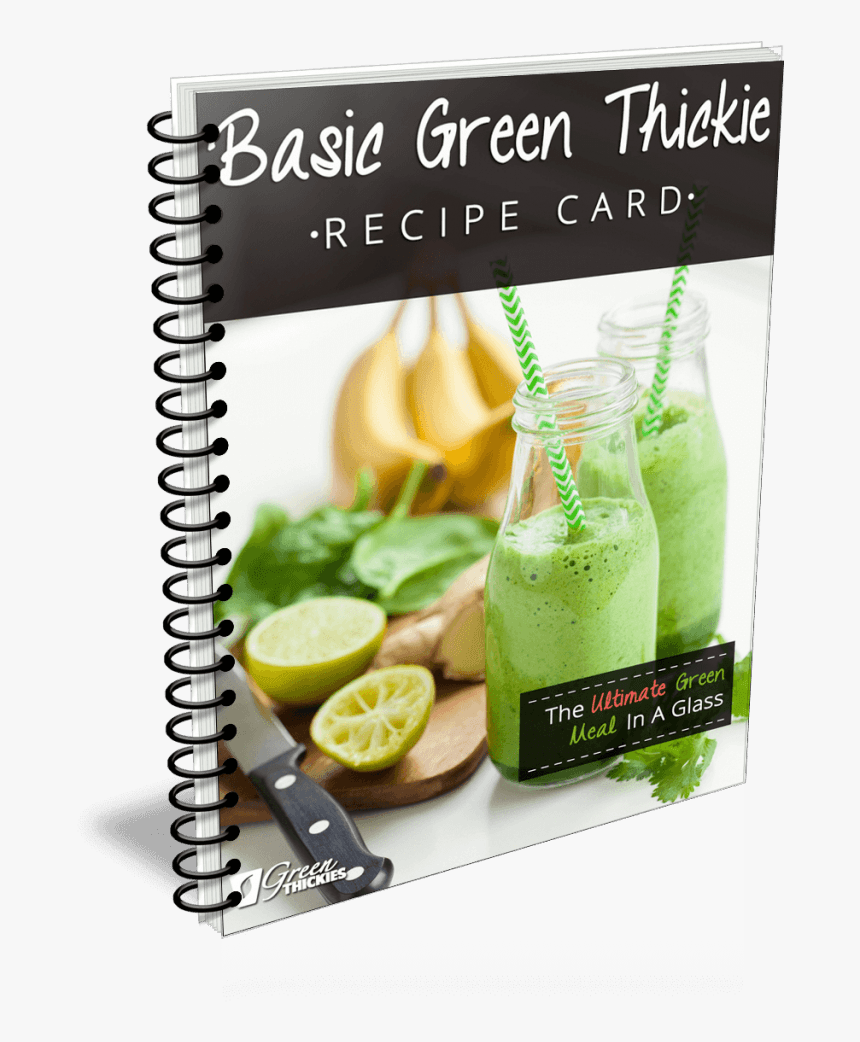 Basic Green Thickie Recipe Card, HD Png Download, Free Download
