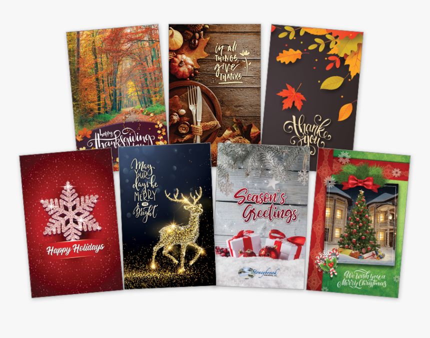 2019 Thanksgiving And Holiday Card Covers, HD Png Download, Free Download