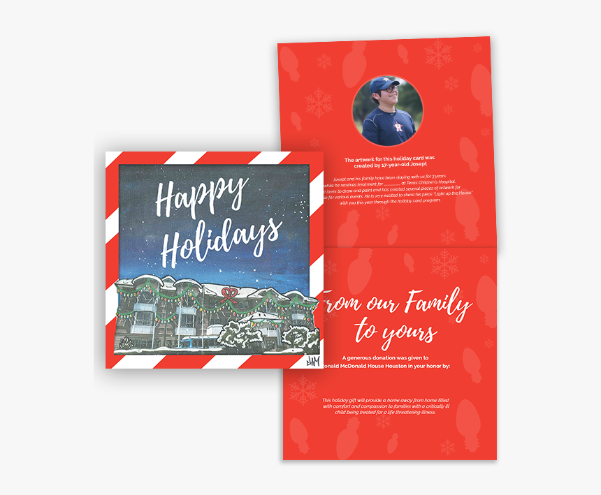 Holiday Card Png, Transparent Png, Free Download