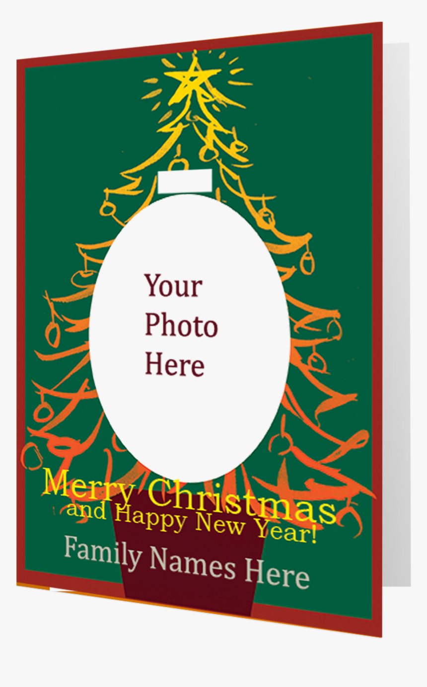 Artist Signature Holiday Photo Card "ombri Christmas, HD Png Download, Free Download