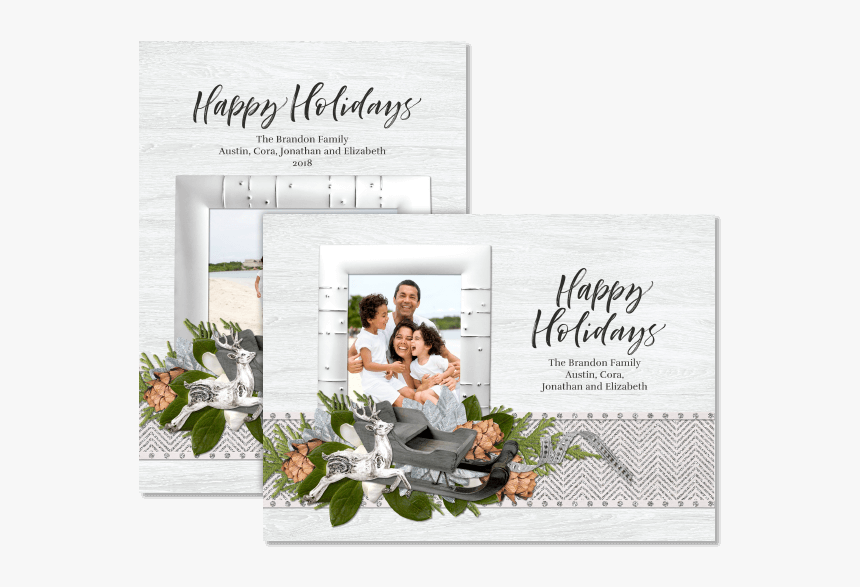 Holiday Card Png, Transparent Png, Free Download