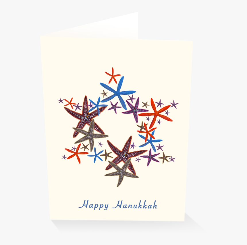 Starfish David Hannukah Card, HD Png Download, Free Download