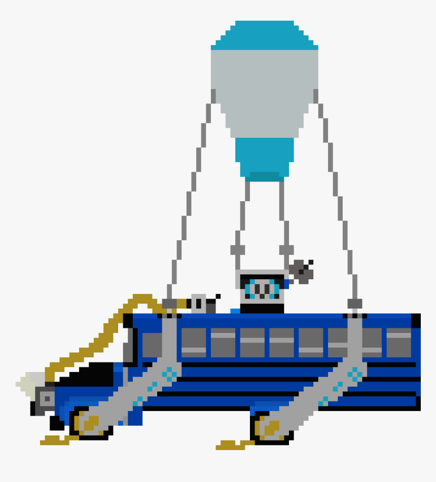 Fortnite Bus Png, Transparent Png, Free Download