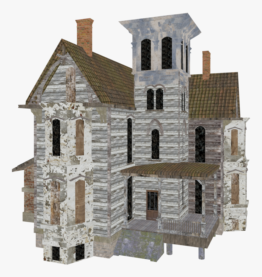 Abandoned House Png, Transparent Png, Free Download