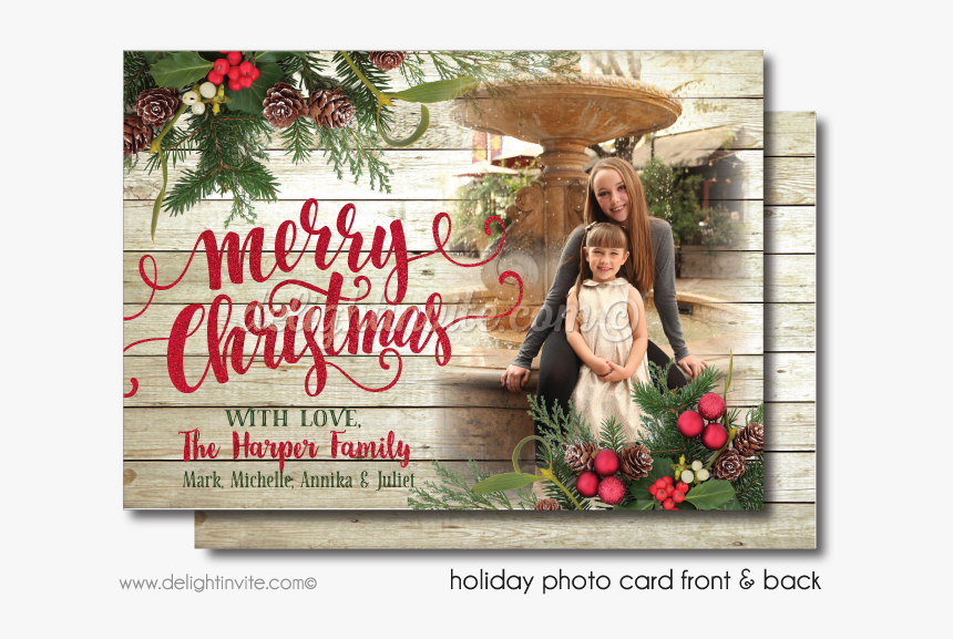 Holiday Card Png, Transparent Png, Free Download