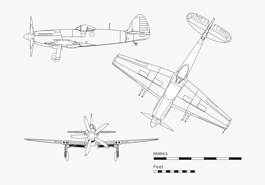 Mph Supermarine Spiteful, HD Png Download, Free Download