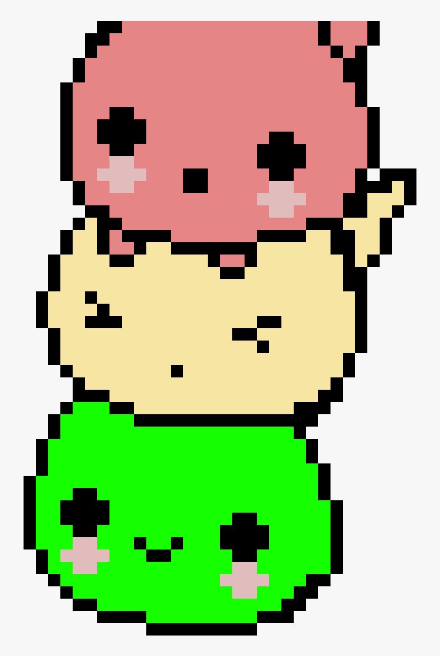 Kawaii Dessin Pixel Art , Png Download, Transparent Png, Free Download