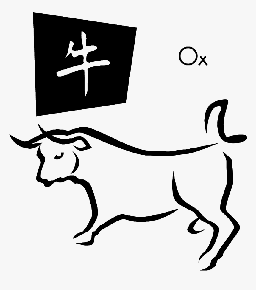 Download Year Of The Ox Clipart Ox Chinese Zodiac Ox, HD Png Download, Free Download