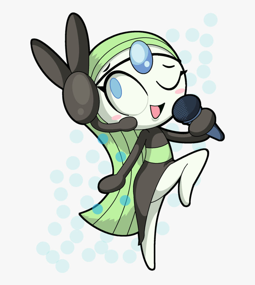 #pokemon #meloetta #kawaii #freetoedit, HD Png Download, Free Download