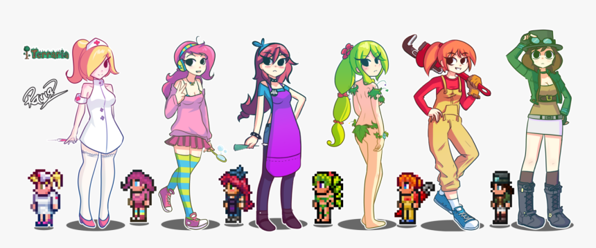 Terraria Character Png, Transparent Png, Free Download