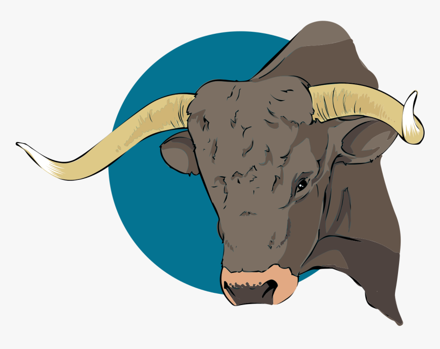 Texas Longhorn Brahman Cattle Ox Goat Clip Art, HD Png Download, Free Download