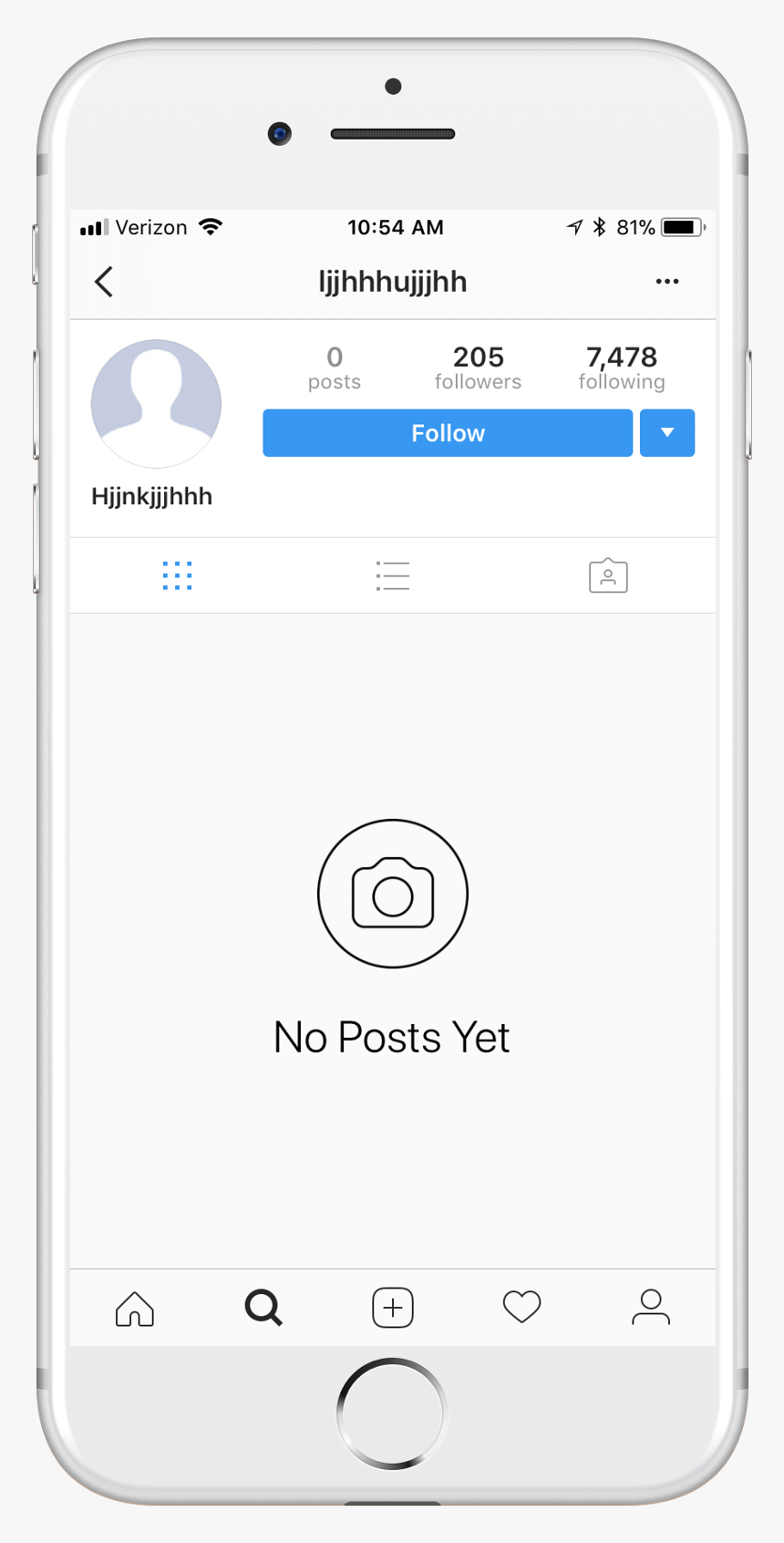 Fake Instagram Account, HD Png Download, Free Download