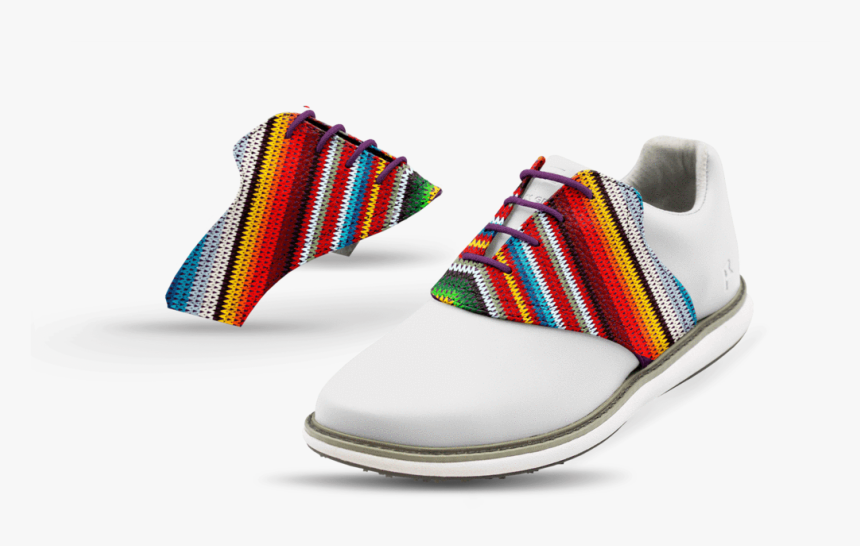 Womens Poncho Saddles On White Golf Shoe From Jack, HD Png Download, Free Download