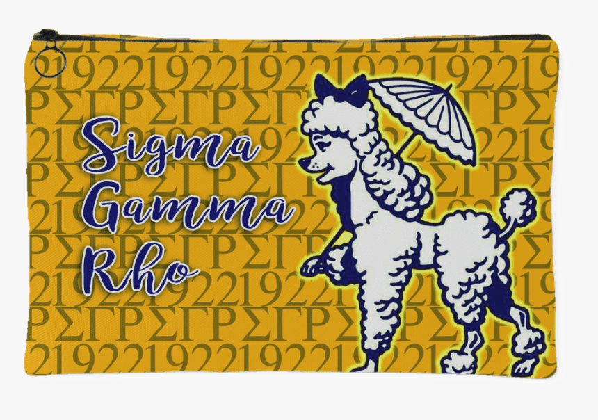 Sigma Gamma Rho Accessory Pouch, HD Png Download, Free Download