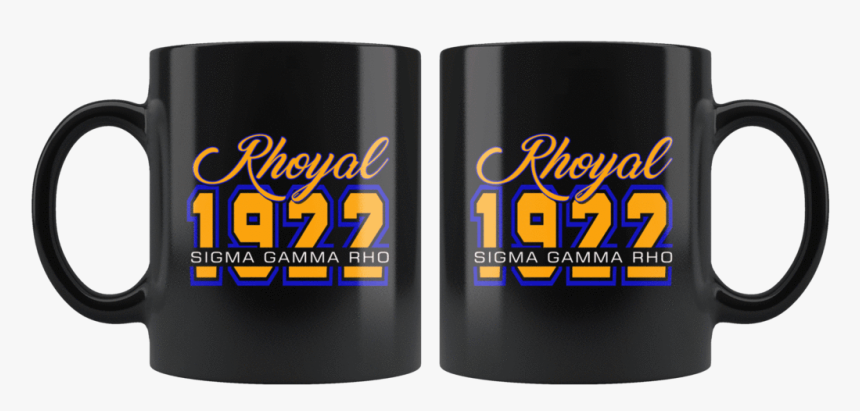 Sigma Gamma Rho Black Mug, HD Png Download, Free Download