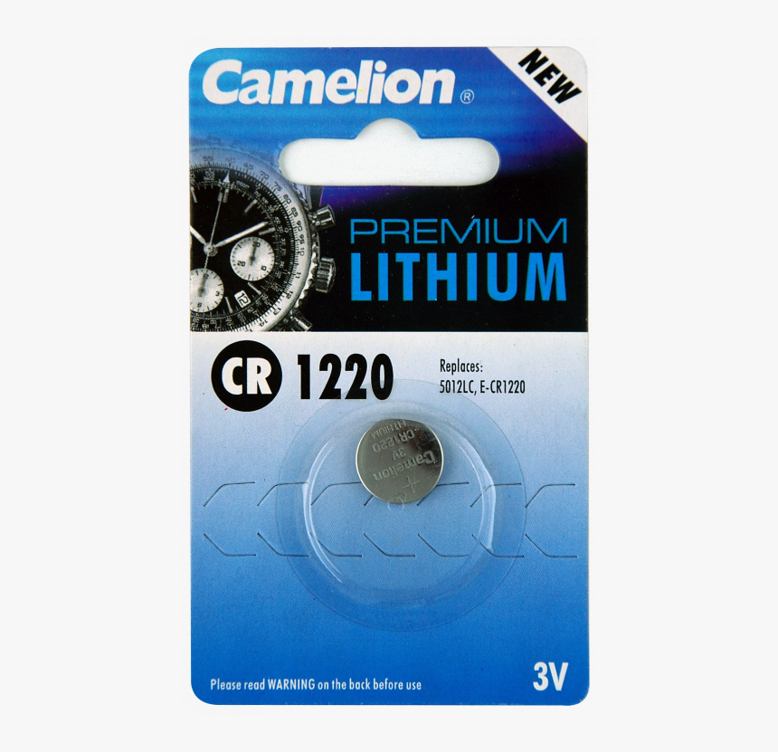 Camelion Cr1220 Battery 3v Button Premium Lithium, HD Png Download, Free Download